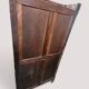 Mahogany veneer display cabinet from the 19th century - Louis Philippe style