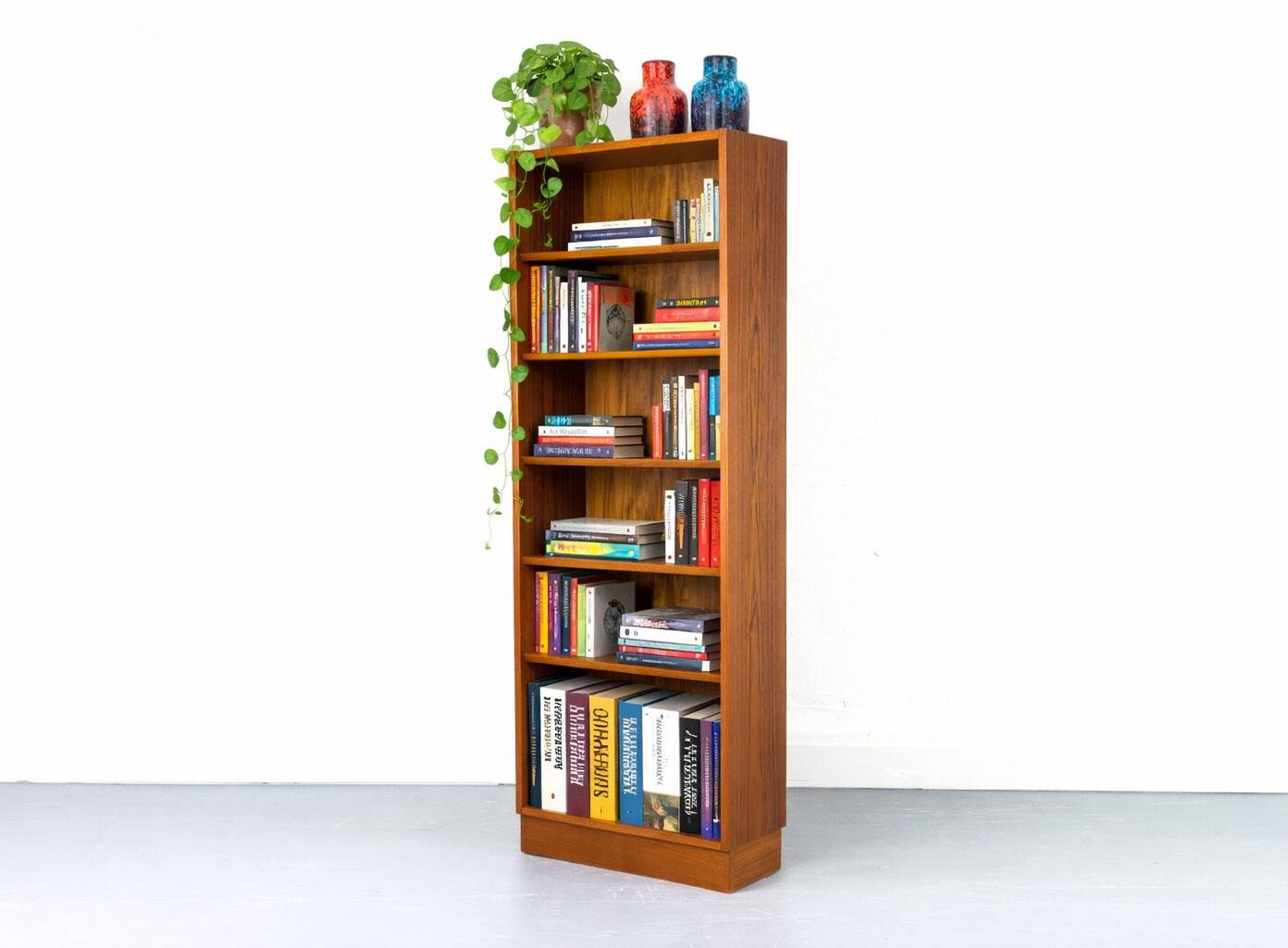 Vintage Teak Bookshelf by Carlo Jensen for Hundevad & Co., 1960s