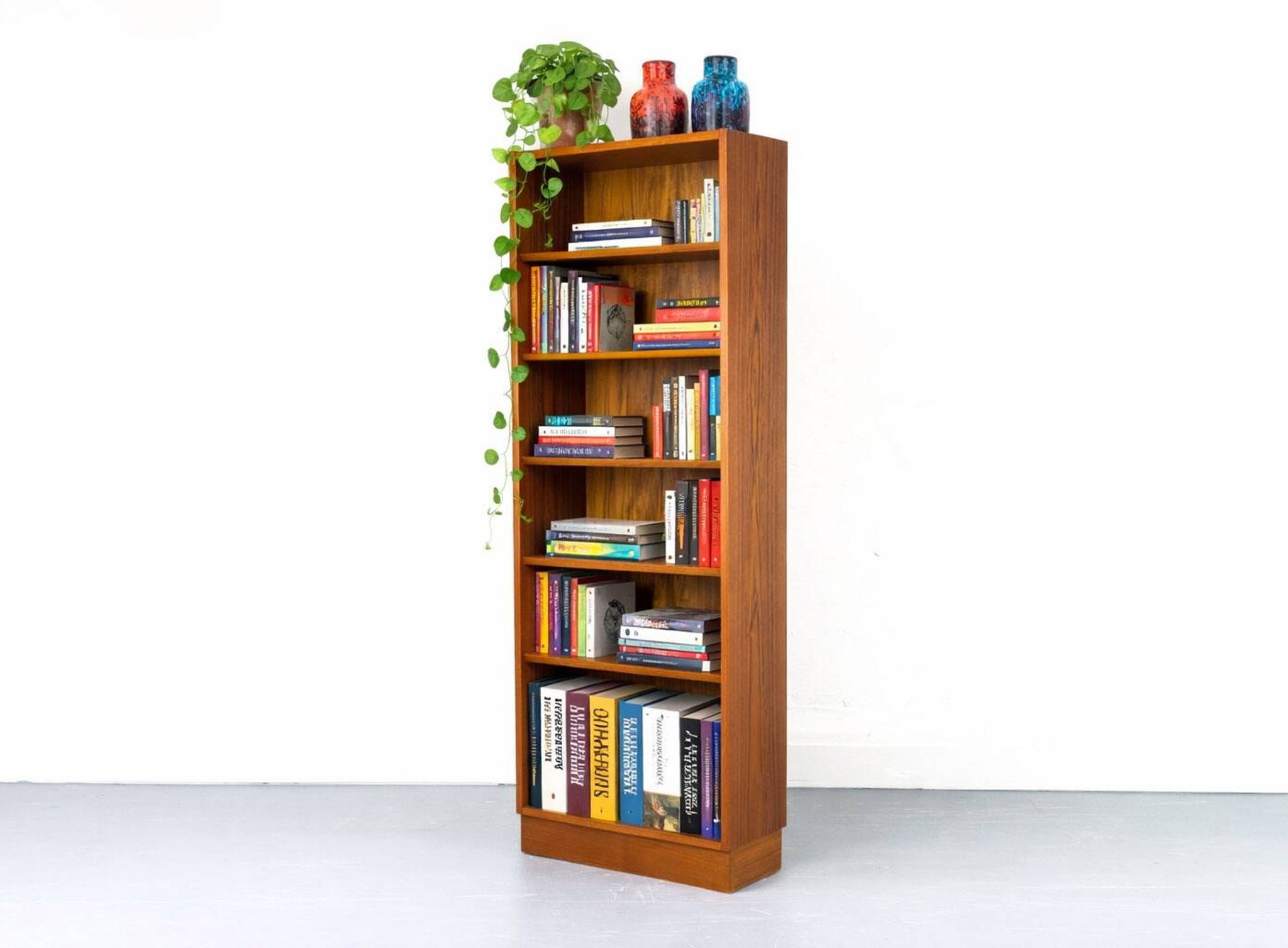 Vintage Teak Bookshelf by Carlo Jensen for Hundevad & Co., 1960s