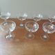 Suite de 7 coupes à Champagne vintage