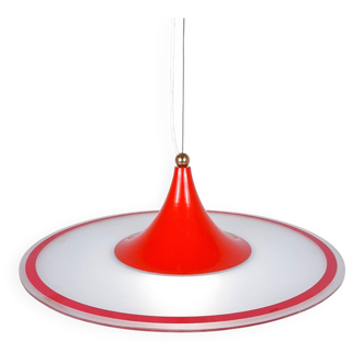 Red Suspension Mid-Century, Italy, 1960s