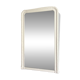 Grand miroir Louis Philippe blanc. 145x90. Fin 19ème.