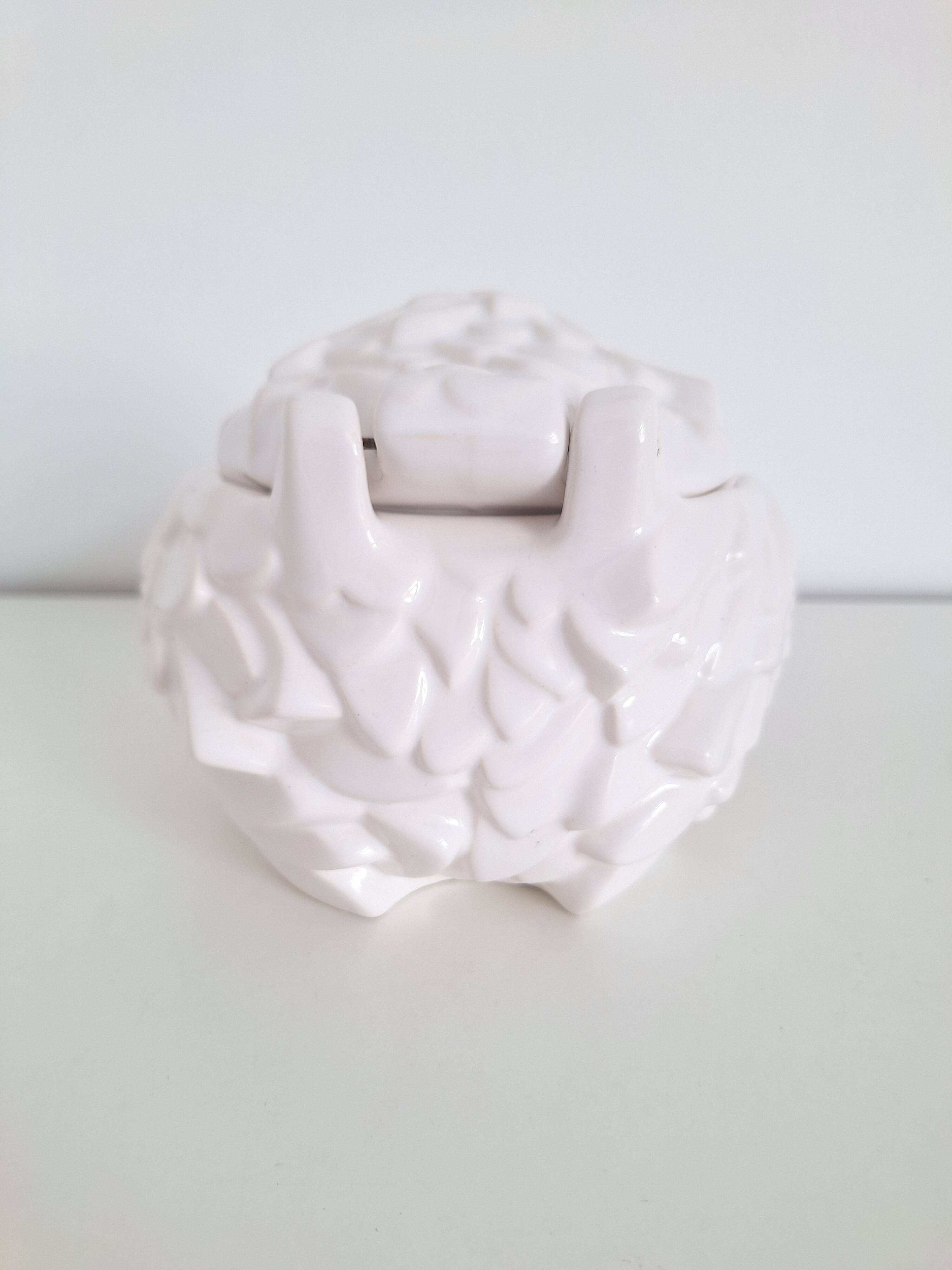 Ceramic owl box