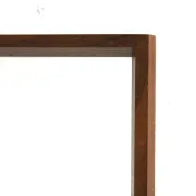 Scandinavian teak mirror, Sweden, 1960, 87cm x 44cm