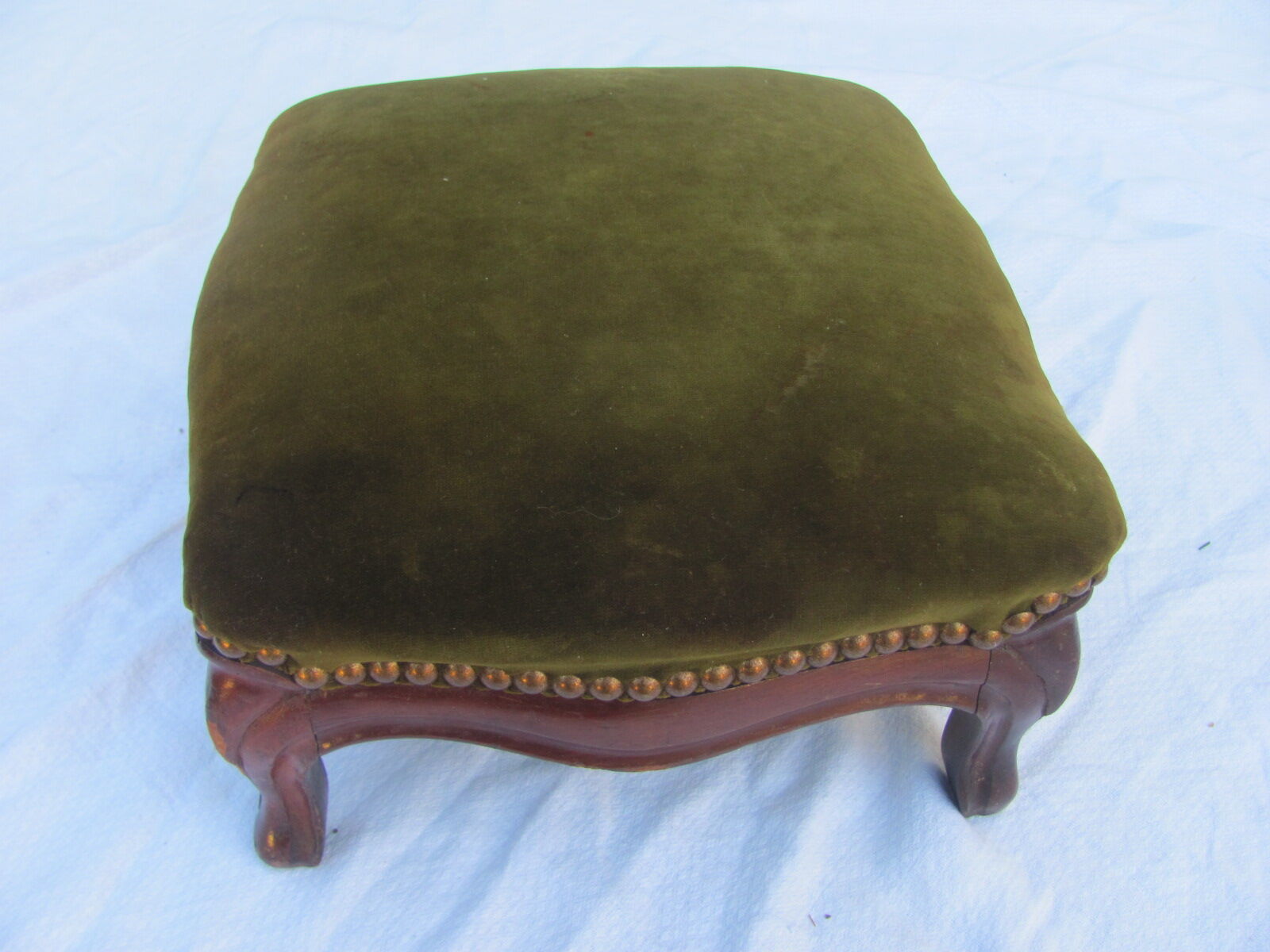 Stool foot rest style Louis XV