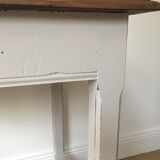 Vintage solid wood service