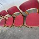 Set de 4 chaises bistrot baumann vinyl