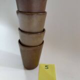 Digoin golden stoneware cups