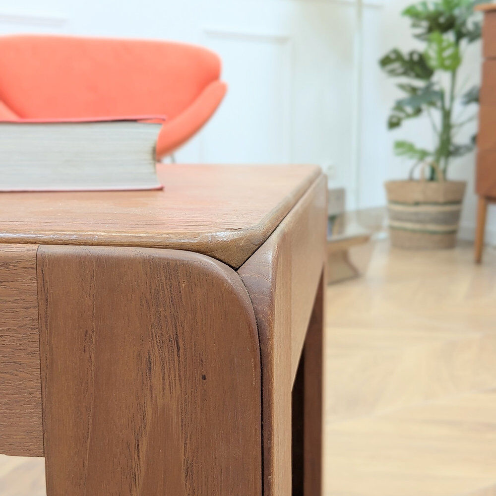 Niels Eilersen teak coffee table, Danish 1970s.