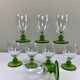 8 verres vintage