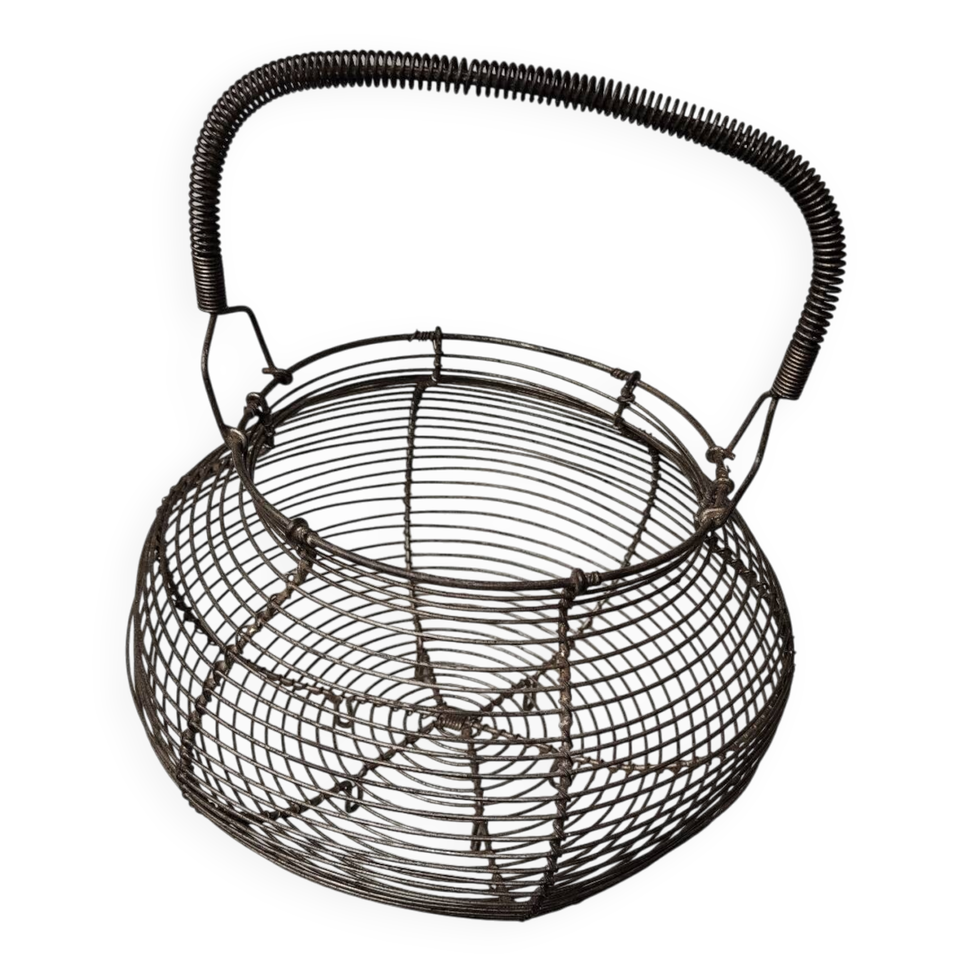 Panier ballon fil torsadé