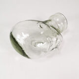 Modernist glass head, Germany, 1970s