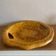 Large glazed terracotta dish