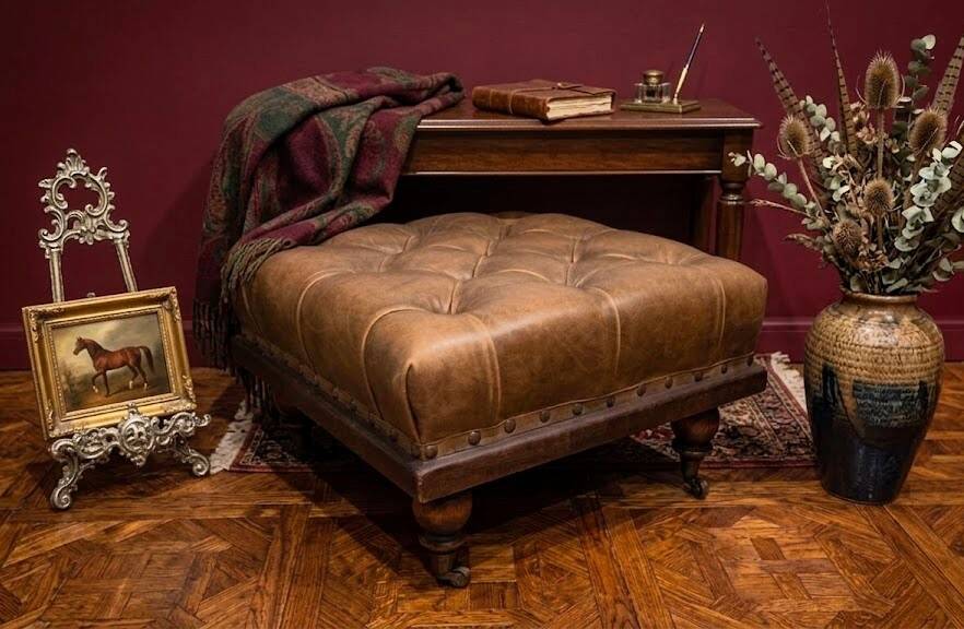 Ottoman chesterfield