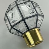 60s 70s lamp light ceiling lamp Limburg glass space age design 60s 70s