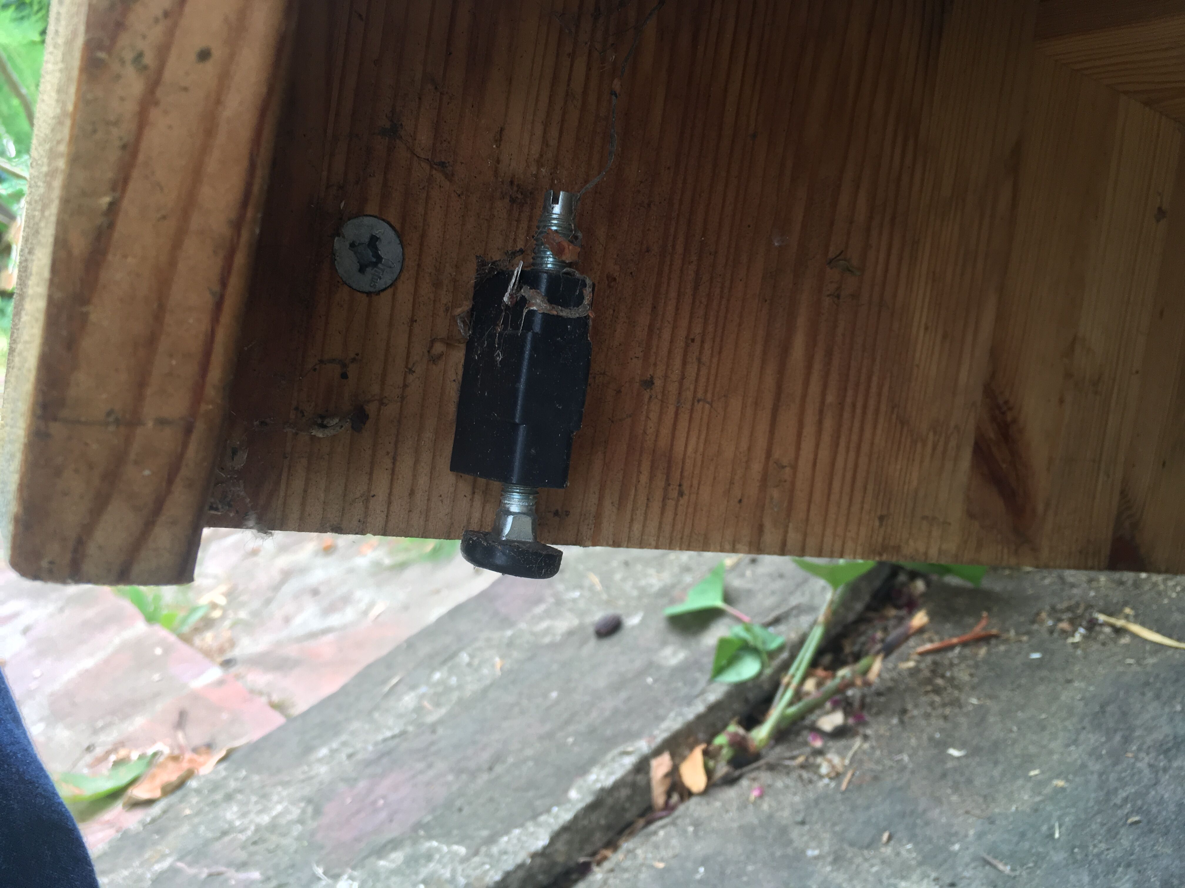 Florist furniture on zinc