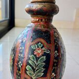 Handpainted metal Indian gourd