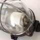 Industrial style porthole wall light / vintage 60s-70s