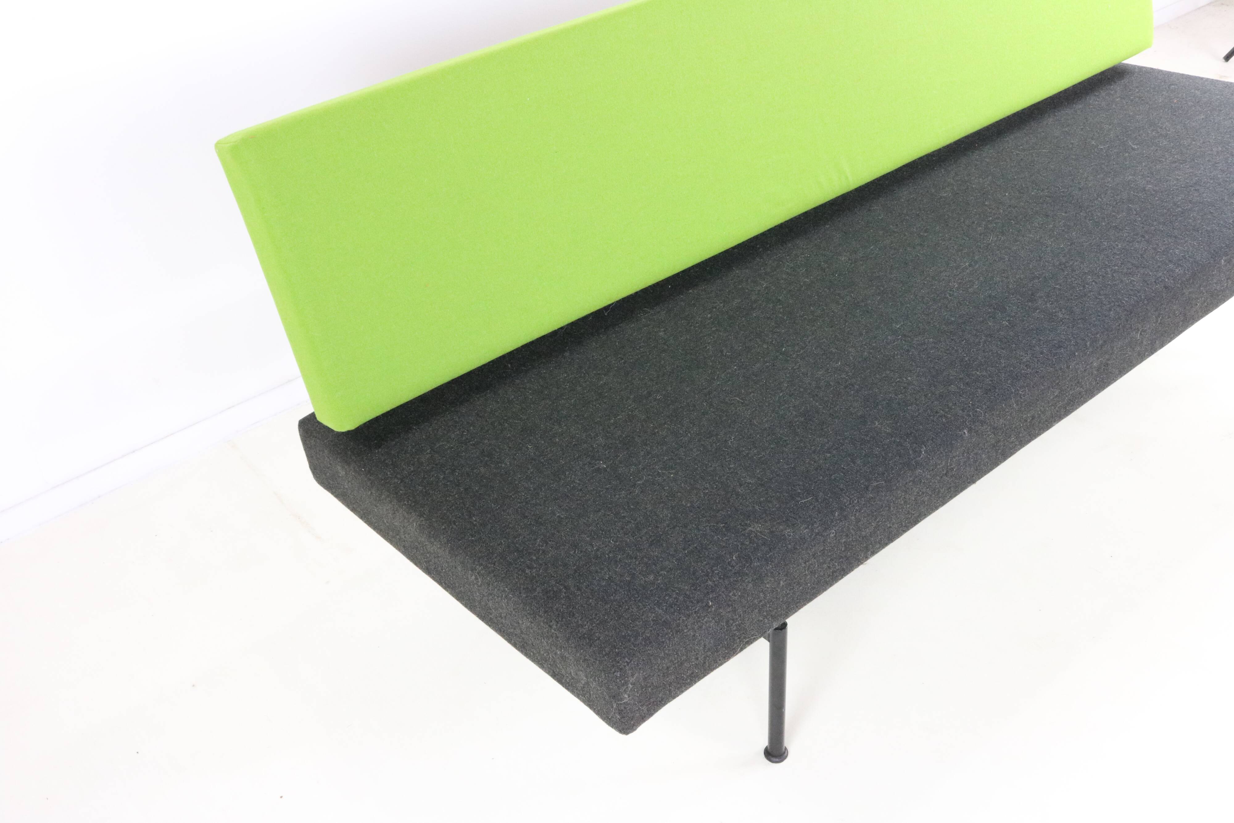 Sixties design sit/sleep sofa by Cordemeyer for Gispen Holland