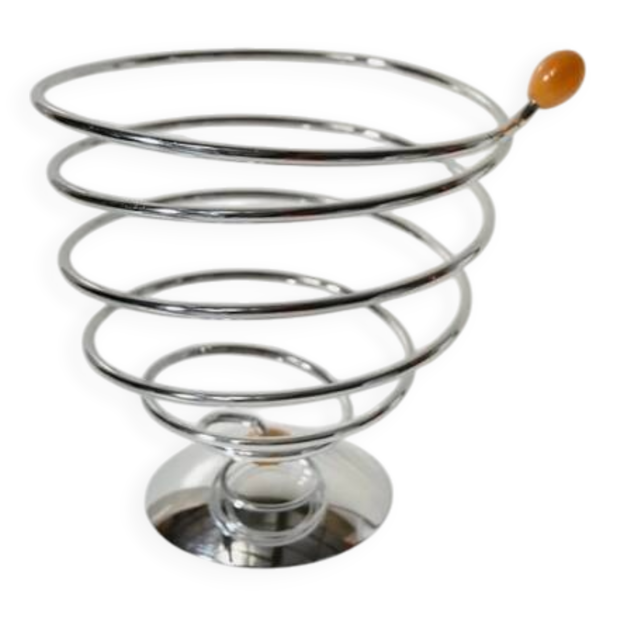Vintage Spiral Fruit Bowl “Flashdue Italy” 80's - Italian Design