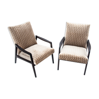 Pair of vintage armchairs, Poland, 1960s. After renovation.