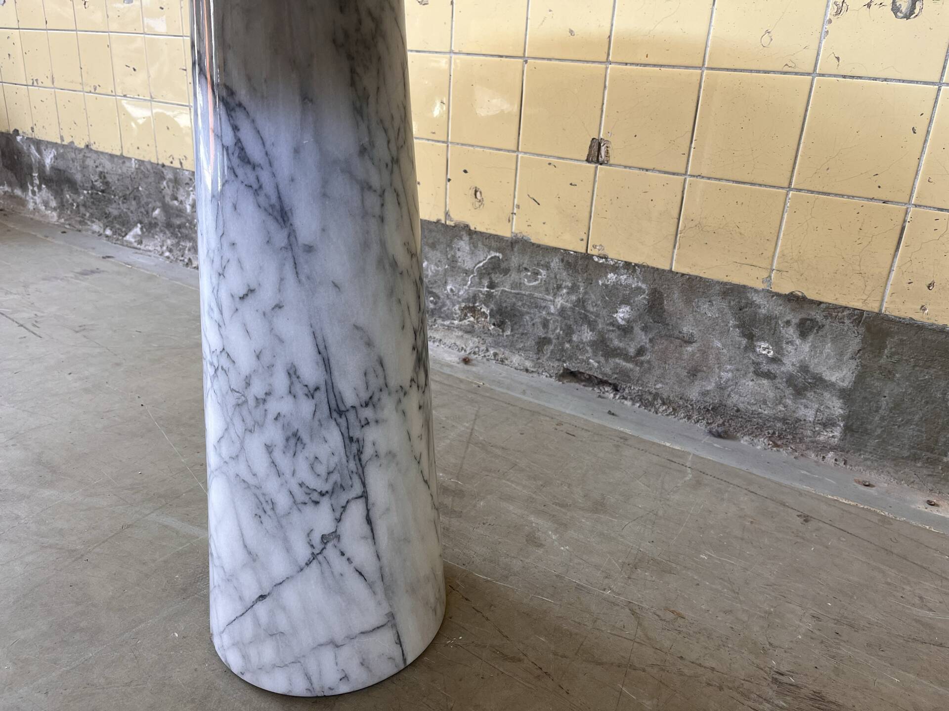 Vintage marble dining table