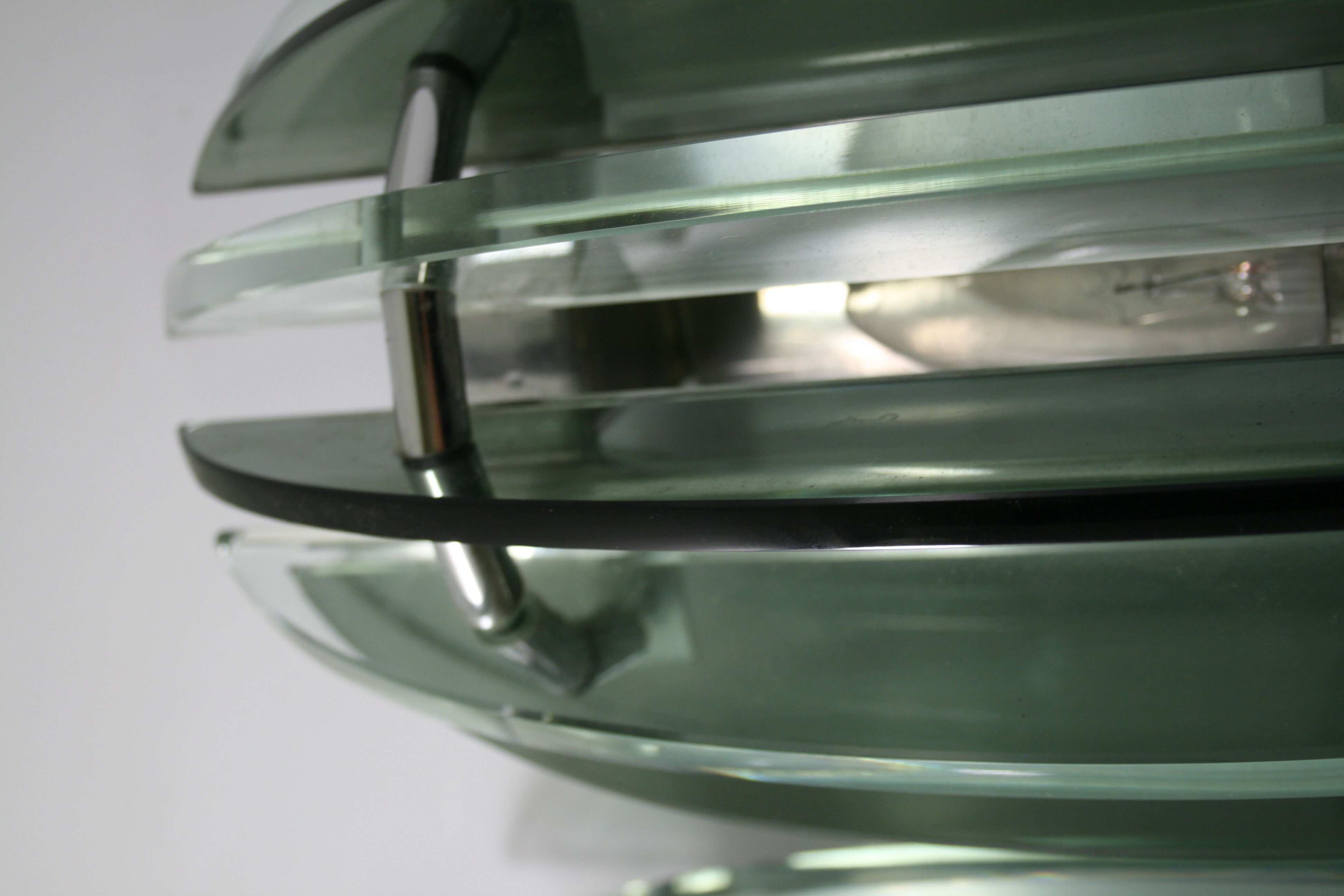 Set of 2 wall sconces Veco d'Italie glass nice effect