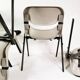 Space age chairs, Vitra Dorsal, designed by G.Piretti & E. Ambas, Italy