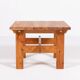 Scandinavian Modern solid pine coffee table