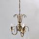 Postmodern Murano Glass Teardrop Chandelier in the Style of Venini, Italy