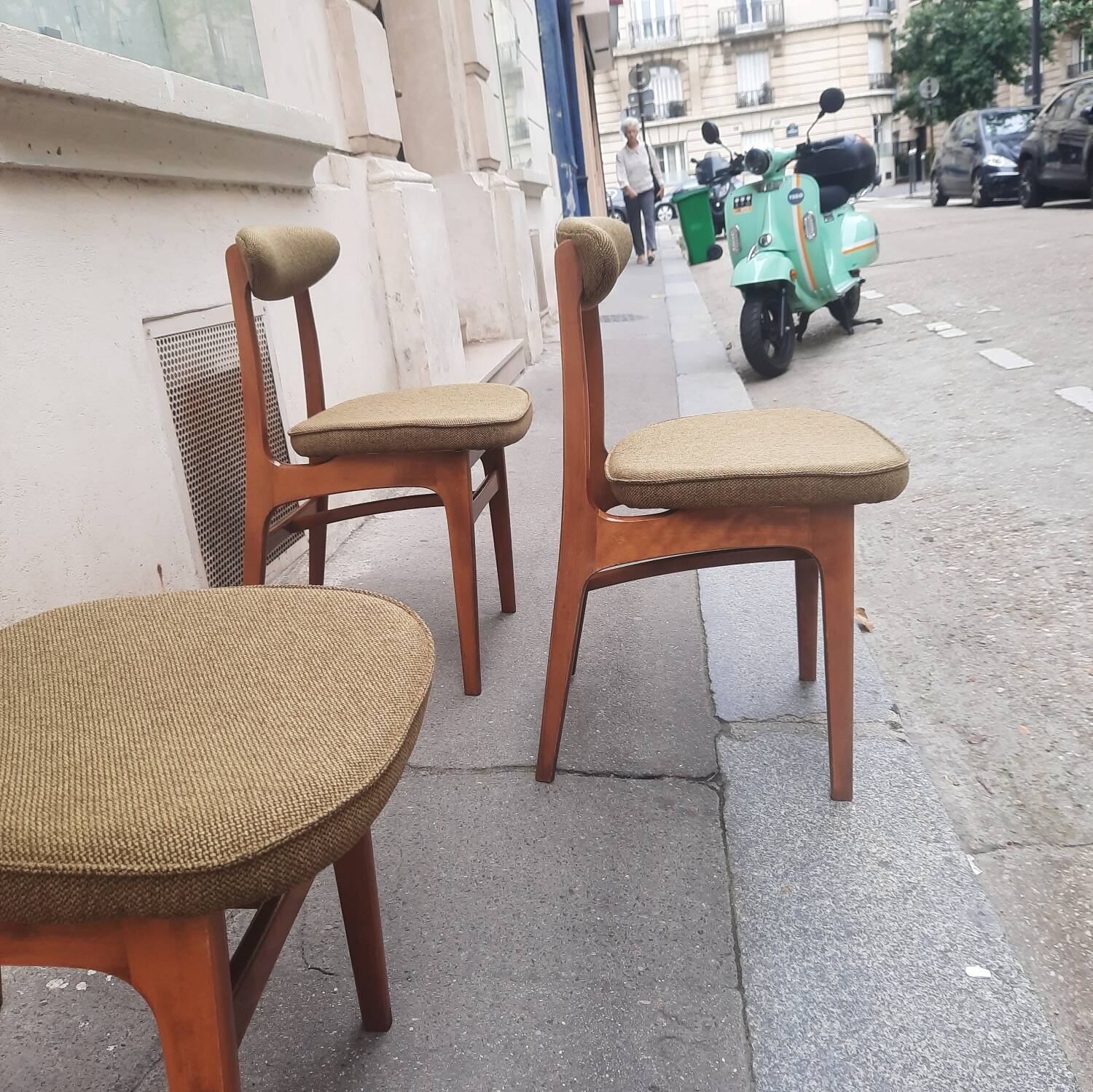 Set of designer chairs