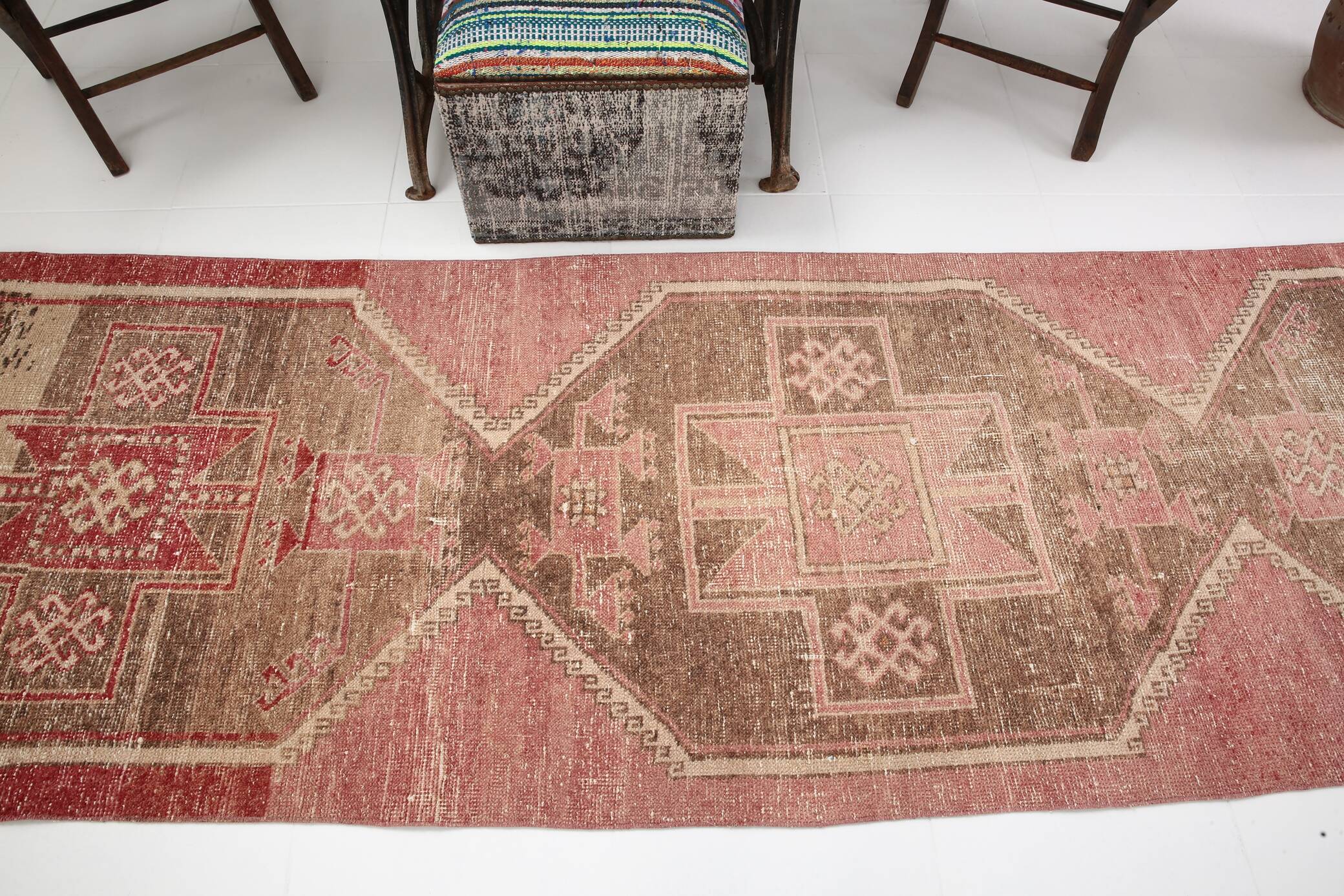 3x14 long persian runner rug, 94x418cm