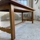Table de ferme en chêne 2m