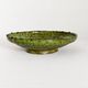 Old Tamegroute bowl, green glazed ceramics, pottery, catch-all.