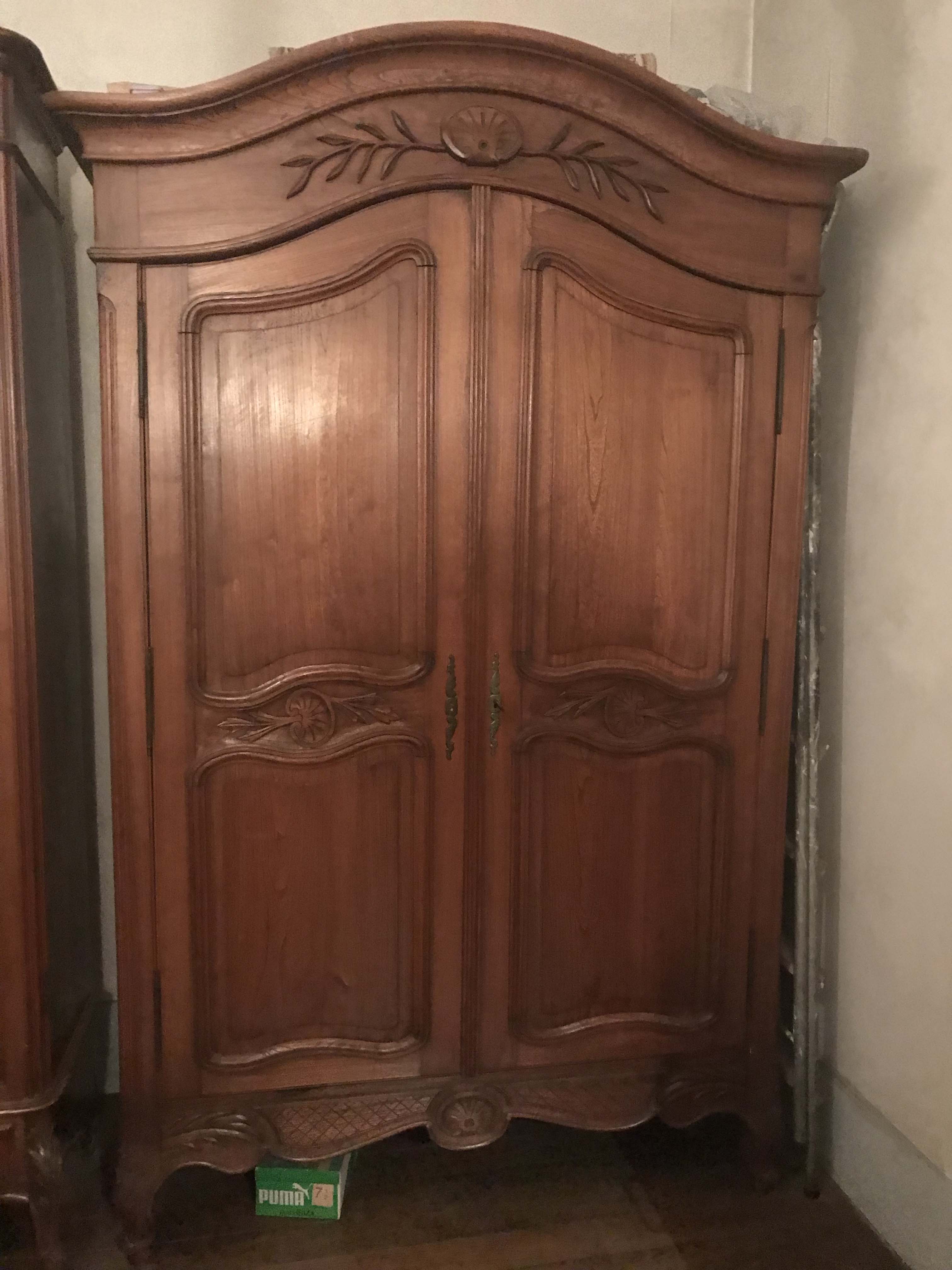Normand wooden wardrobe