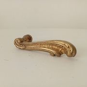 Poignée de porte ancienne en bronze style Empire