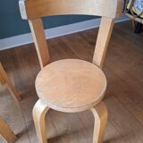 2 children's chairs in Alvar Aalto style