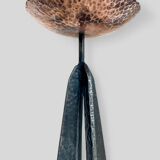 Large brutalist candlestick holder - 1960