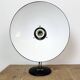 Vintage Industrial Black Enamel Table Lamp from EB, 1950s