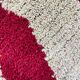 Traditional handcrafted Berber rug, size 140 x 260 cm
