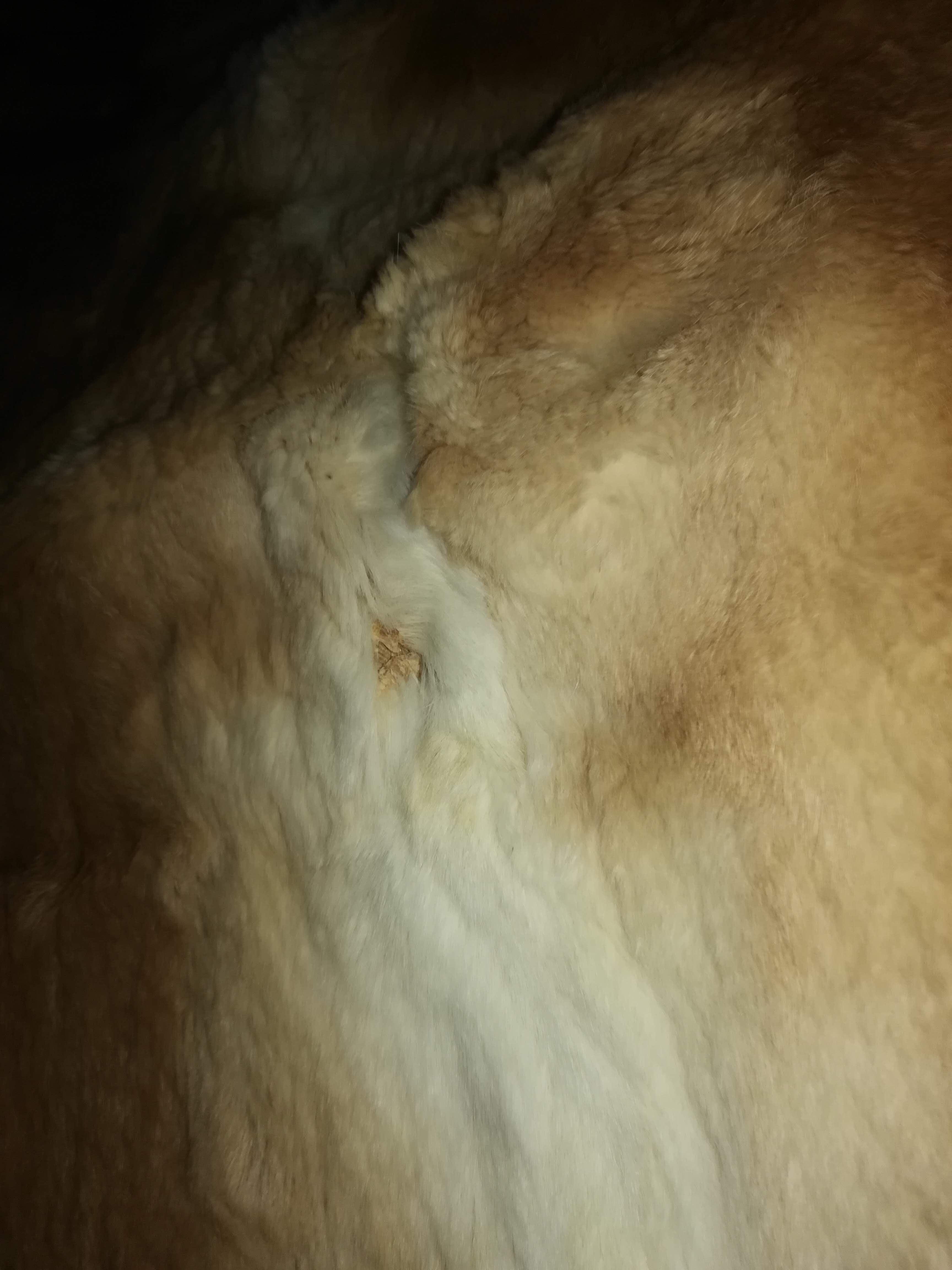 Skin rug 200x160