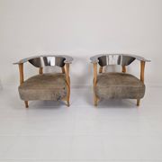 Set of 2 'Fantasy Island' Lounge Chairs by Kurt Bayer, 1980's
