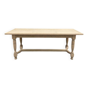 table de salle à manger - bois brut