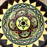 Decorative plate Faïencerie St Jean de Bretagne 1960