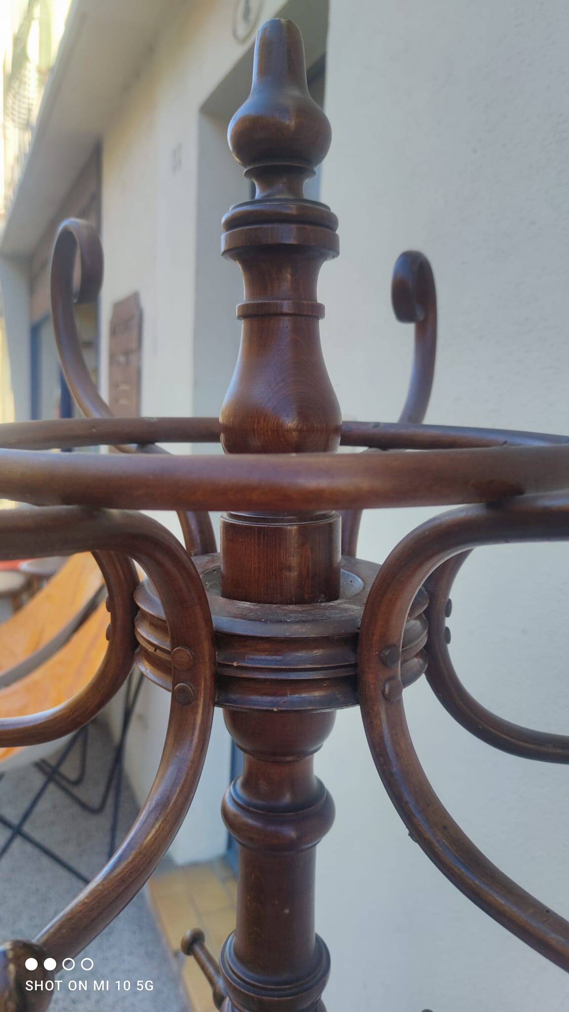 Coat rack called "Parrot" from bistro circa 1890