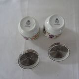 2 baked eggs english porcelain Royal Worcester