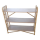 Rattan shelf