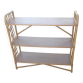 Rattan shelf