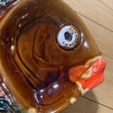 Plat vallauris poisson vintage