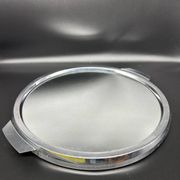 chrome Art Deco mirror tray